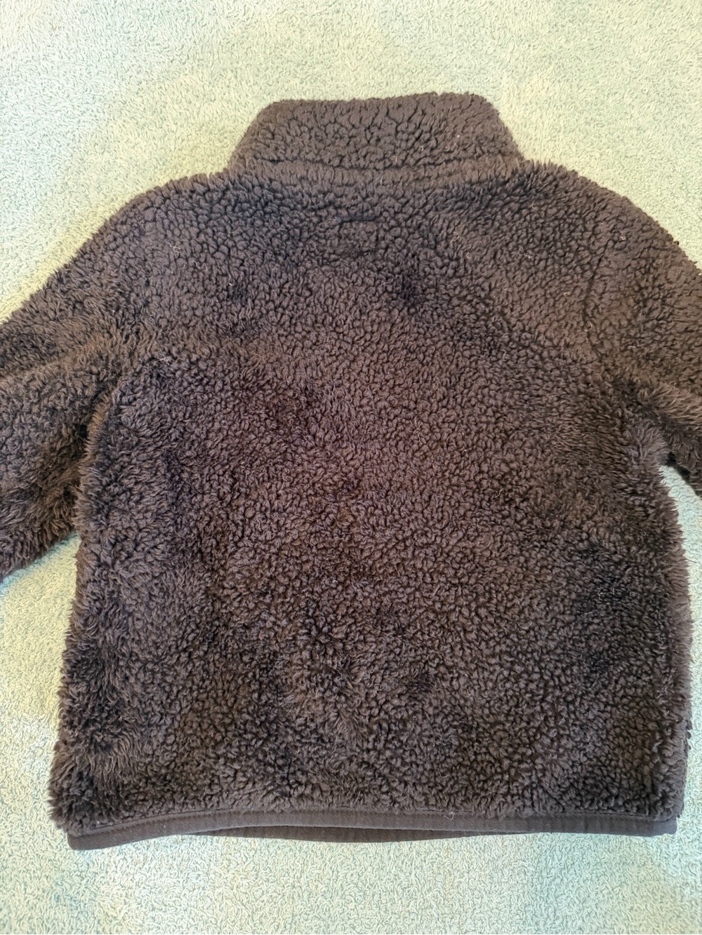 Wonder Nation Toddler Black Half Button Sweater 3T Unisex Pullover - Picture 4 of 5